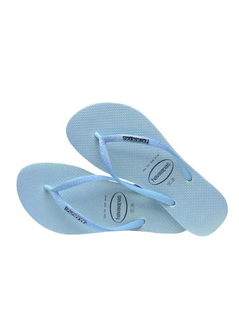 SLIM GLITTER IRIDESCENT Flip flops lavender blue - Women’s shoes