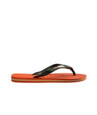 HAVAIANAS BRASIL LOGO Men's flip flops sunset orange - Unisex shoes - 2