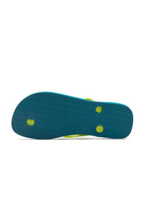 BRASIL LOGO Men's flip flops amazonite blue - Unisex shoes