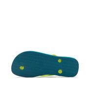 HAVAIANAS BRASIL LOGO Men's flip flops amazonite blue - Unisex shoes - 5