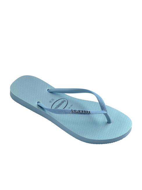 SLIM GLITTER IRIDESCENT Flip flops lavender blue - Women&rsquo;s shoes
