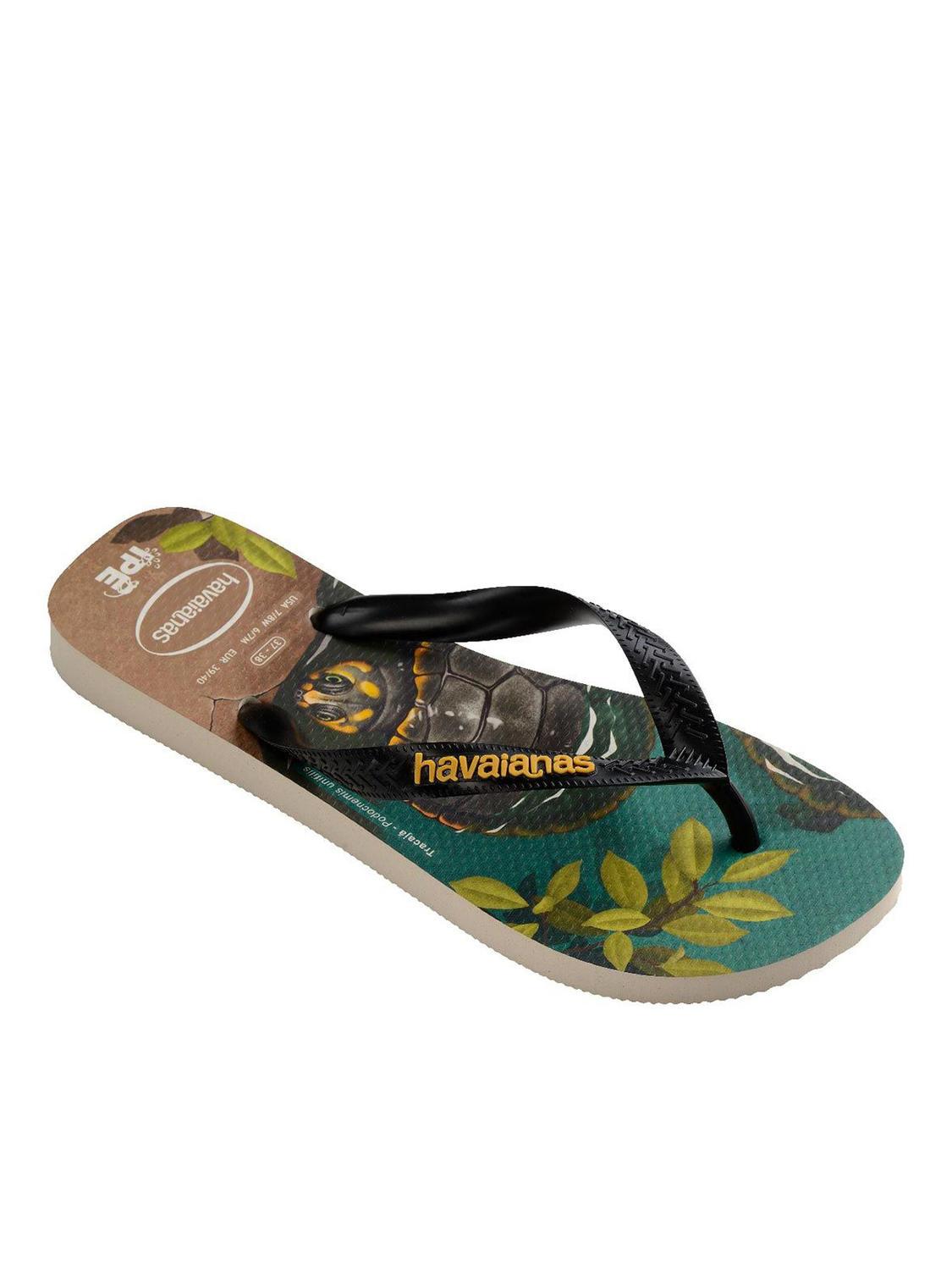 Havaianas Flip Flops Ipe Beige Black Yellow Buy At Outlet Prices