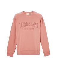 TIMBERLAND MOODRN Cotton sweatshirt light mahogany - Sweatshirts - 4