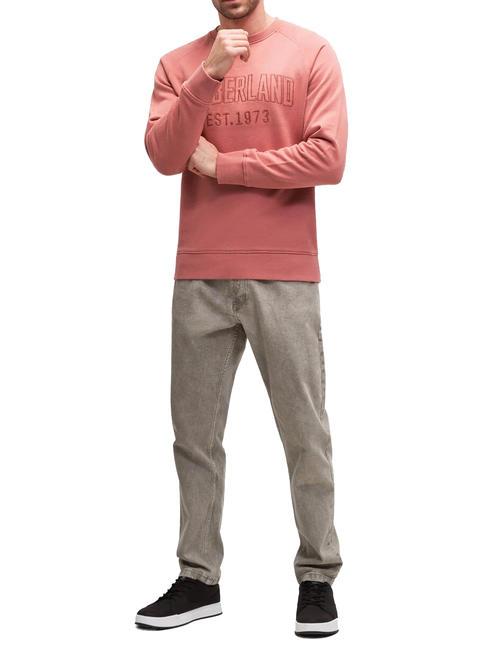 MOODRN Cotton sweatshirt light mahogany - Sweatshirts