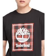 TIMBERLAND BUFFALO Cotton T-Shirt BLACK - T-shirt - 3