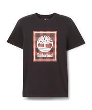 TIMBERLAND BUFFALO Cotton T-Shirt BLACK - T-shirt - 4