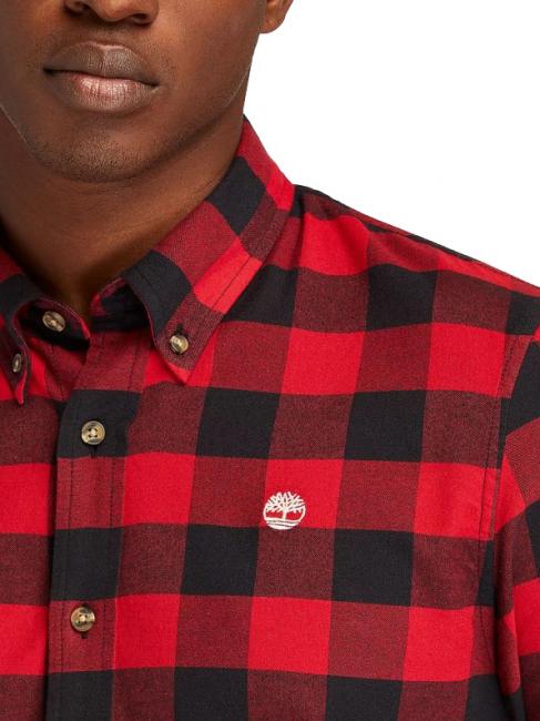 MASCOMA RIVER Slim fit checked shirt scarlet sage yd - Men's Shirts