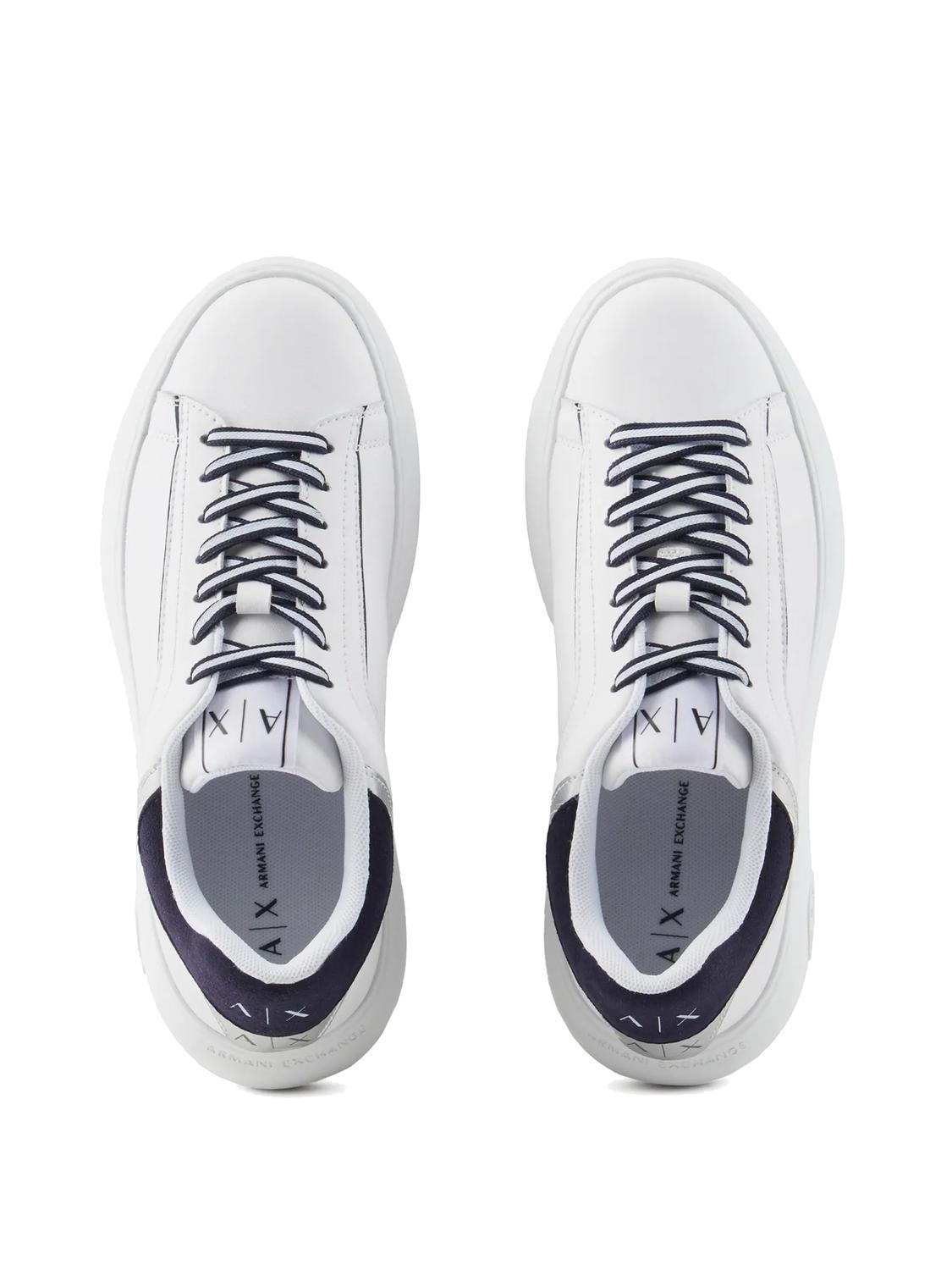 Armani sneakers wit hotsell