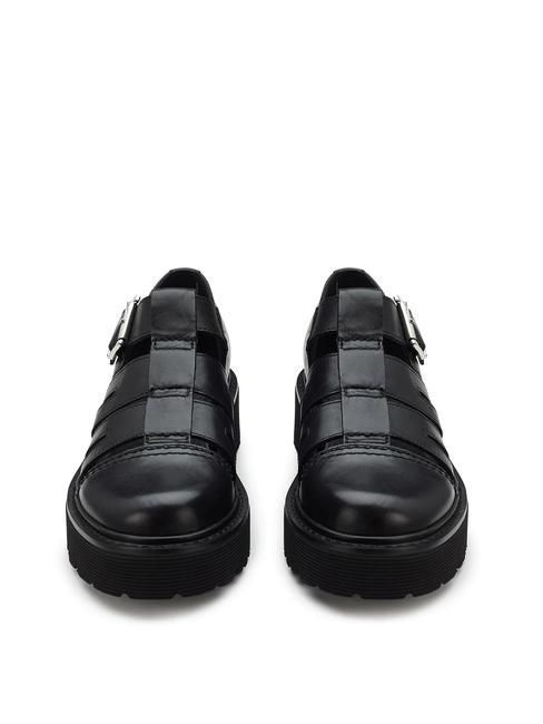 SLASH 4210 Cut-out leather scape black - Women&rsquo;s shoes