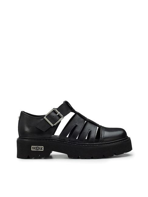 SLASH 4210 Cut-out leather scape black - Women’s shoes