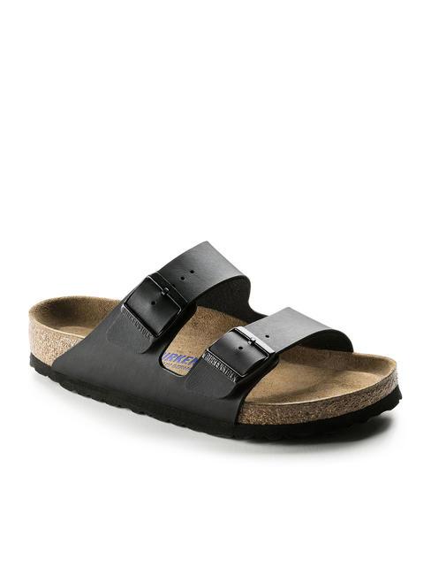 ARIZONA BIRKO-FLOR Slipper sandal black - Unisex shoes
