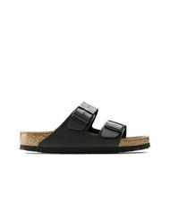 BIRKENSTOCK ARIZONA BIRKO-FLOR Slipper sandal black - Unisex shoes - 4