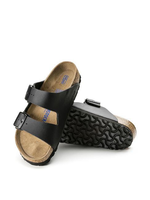 ARIZONA BIRKO-FLOR Slipper sandal black - Unisex shoes