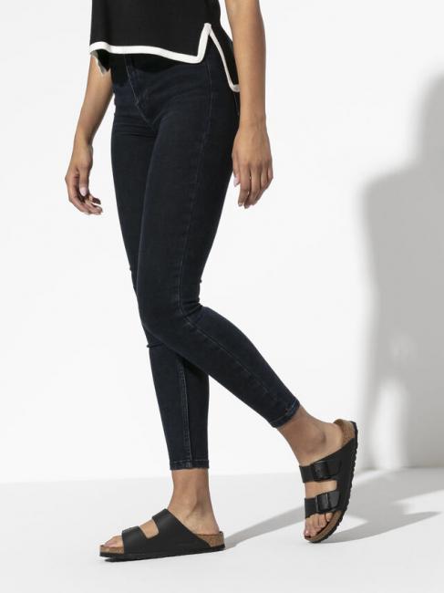 ARIZONA BIRKO-FLOR Slipper sandal black - Unisex shoes