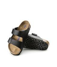 BIRKENSTOCK ARIZONA BIRKO-FLOR Slipper sandal black - Unisex shoes - 5