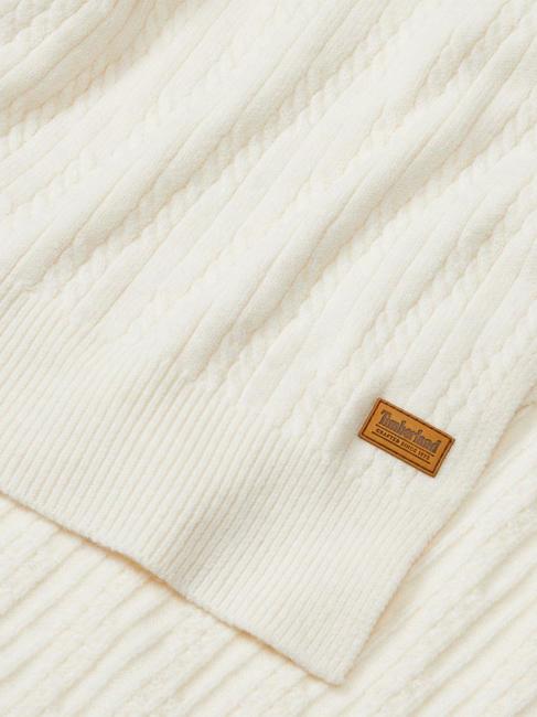 GRADATION CABLE Scarf white smoke - Scarves