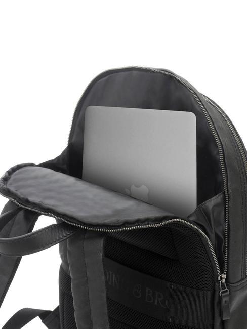 NEW HOLEY Canvas backpack for 14'' PC holder black - Laptop backpacks
