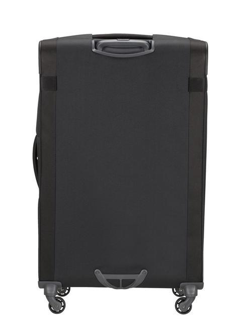 trolley CITYBEAT exp, large, ultralight size BLACK - Semi-rigid Trolley Cases