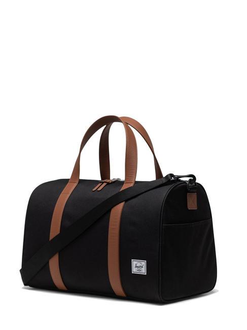 NOVEL CARRY ON Duffle bag with shoulder strap BLACK - Duffle bags