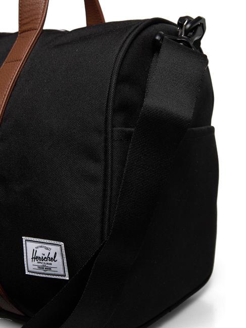 NOVEL CARRY ON Duffle bag with shoulder strap BLACK - Duffle bags