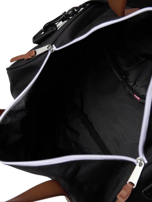 NOVEL CARRY ON Duffle bag with shoulder strap BLACK - Duffle bags