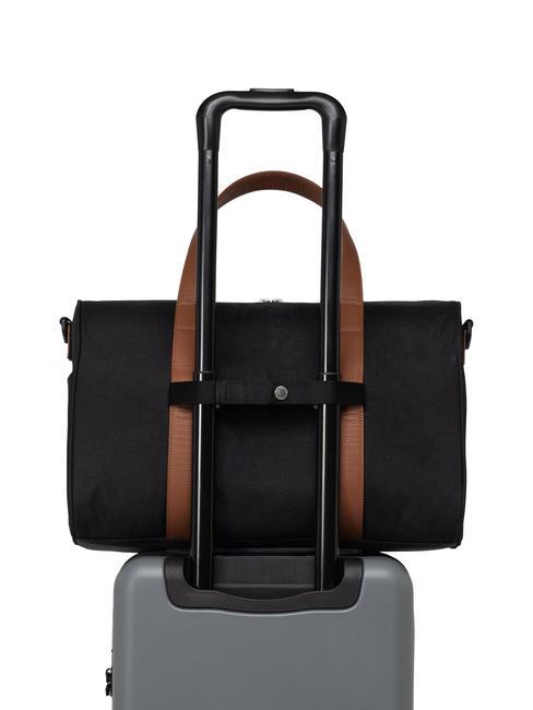 NOVEL CARRY ON Duffle bag with shoulder strap BLACK - Duffle bags
