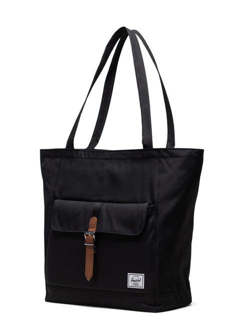 RETREAT Shoulder tote bag for 14" laptop BLACK - Women’s Bags