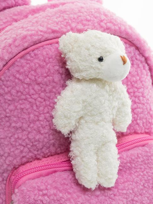 BEAR KIDS Mini backpack RHODAMINE RED - Backpacks & School and Leisure