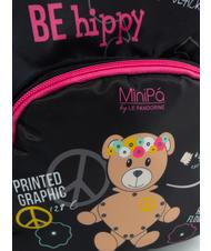 MINIPA' DON'T WORRY BE HIPPY Mini backpack Black - Backpacks & School and Leisure - 3