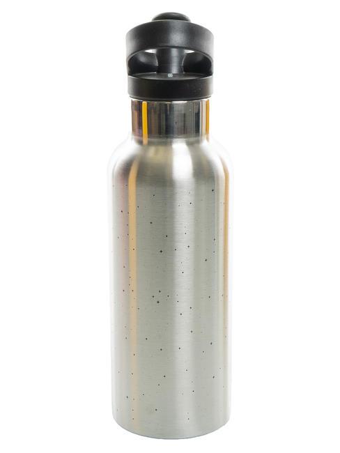 GIFT&DECOR Drinking bottle with straw cap 500 ml silver - Thermal bottles