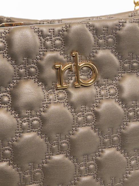 TESSA Shoulder tote bag bronze - Women’s Bags