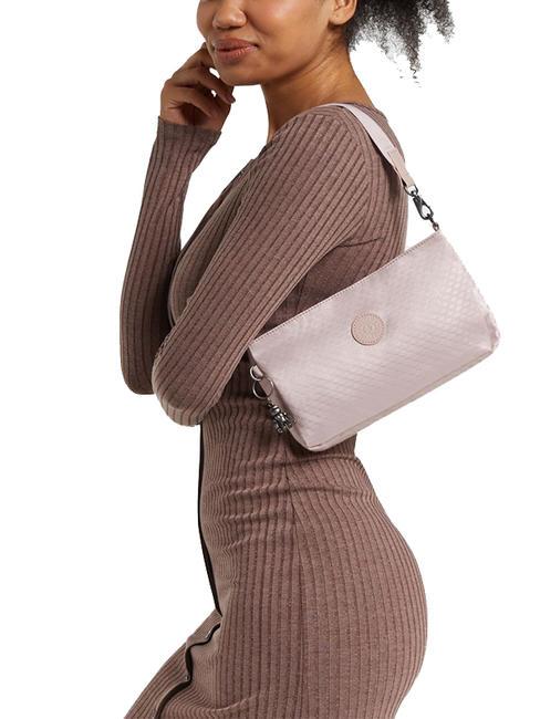 MASHA Small shoulder bag pink flow embosse - Women’s Bags