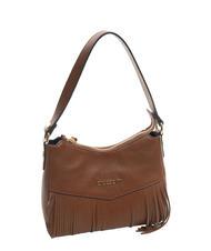 BRACCIALINI SANDRA Leather shoulder bag with fringes - Women’s Bags