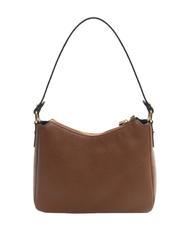 BRACCIALINI SANDRA Leather shoulder bag with fringes brown - Women’s Bags - 4