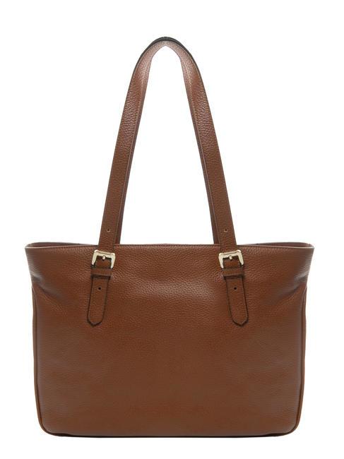 NORA Leather shopping bag brown - Women&rsquo;s Bags