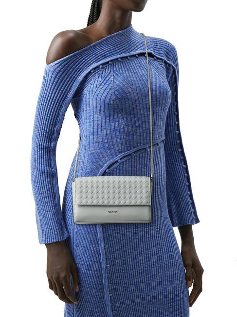 CALVIN MINI QUILT Mini shoulder bag pigeon - Women’s Bags