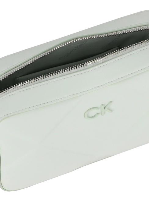 QUILT Shoulder camera bag milky green - Women’s Bags