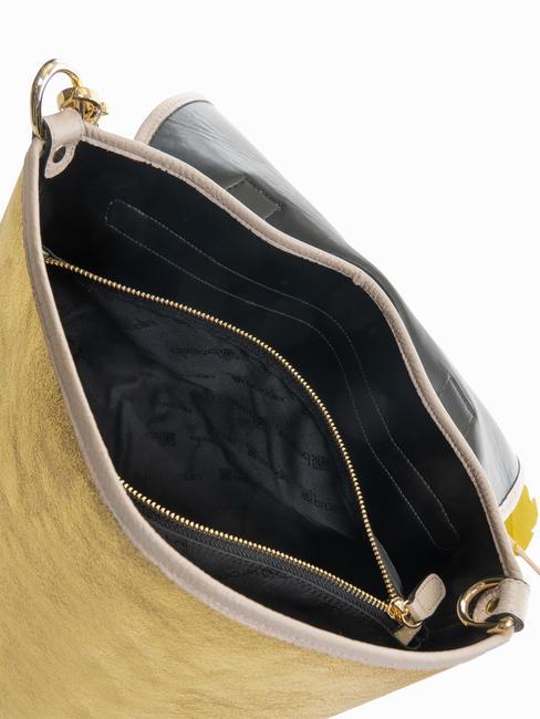 SARA Leather briefcase bag powder/gold - Women&rsquo;s Bags