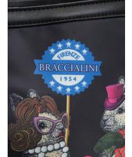 BRACCIALINI JENNIFER Shopping bag with print black - Women’s Bags - 3