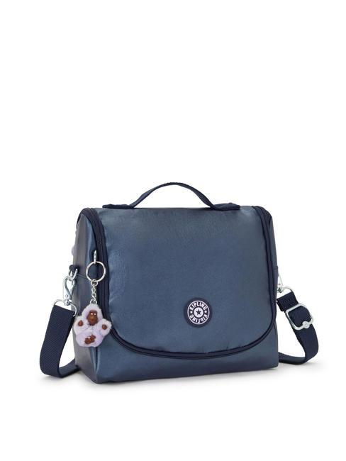 NEW KICHIROU Lunch bag with shoulder strap admiral bl metallic - Kids bags and accessories