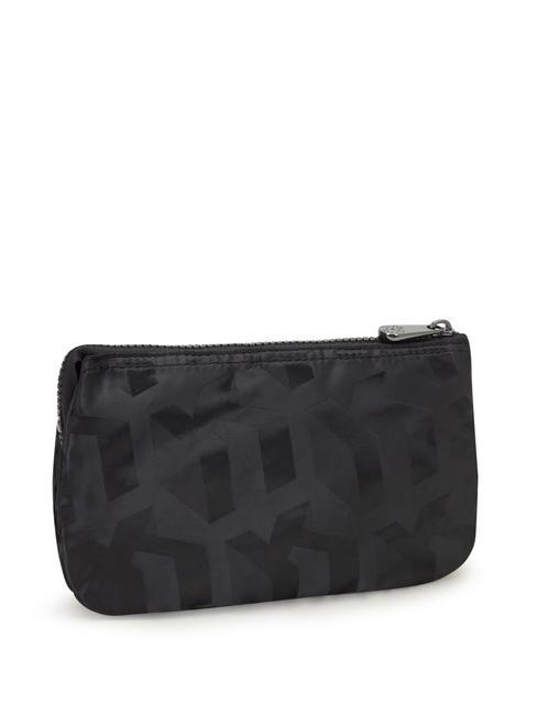 CREATIVITY XL Clutch bag with cuff black 3d k jacquard - Women’s Bags