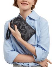 KIPLING CREATIVITY XL Clutch bag with cuff black 3d k jacquard - Women’s Bags - 7