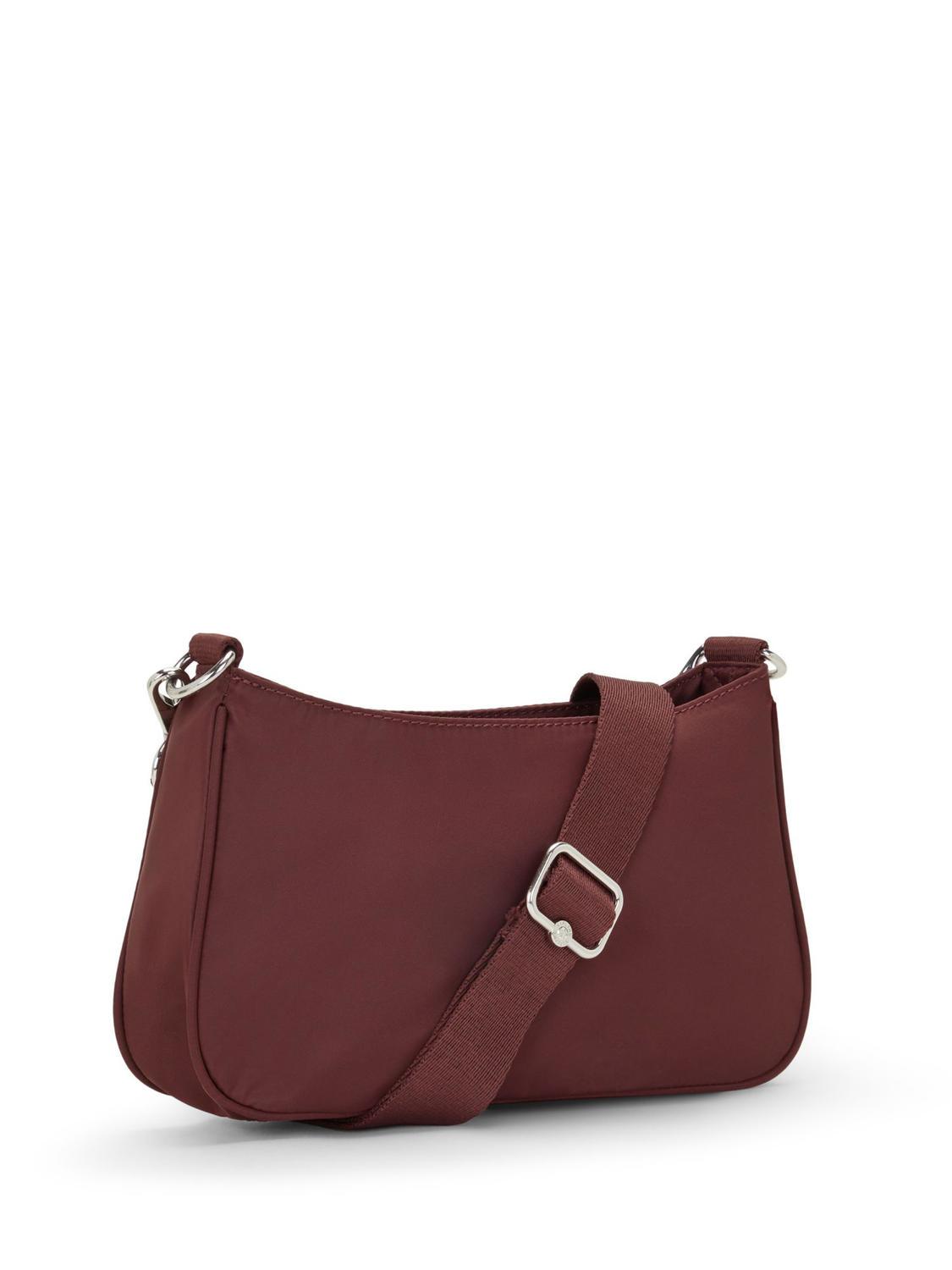 Kipling Lauri Shoulder Bag With Shoulder Strap Deep Aubergine Buy At Outlet Prices