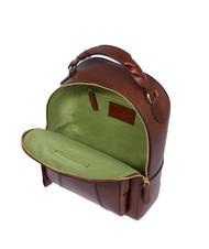 THE BRIDGE BRIGIDA Leather backpack BROWN - Women’s Bags - 4