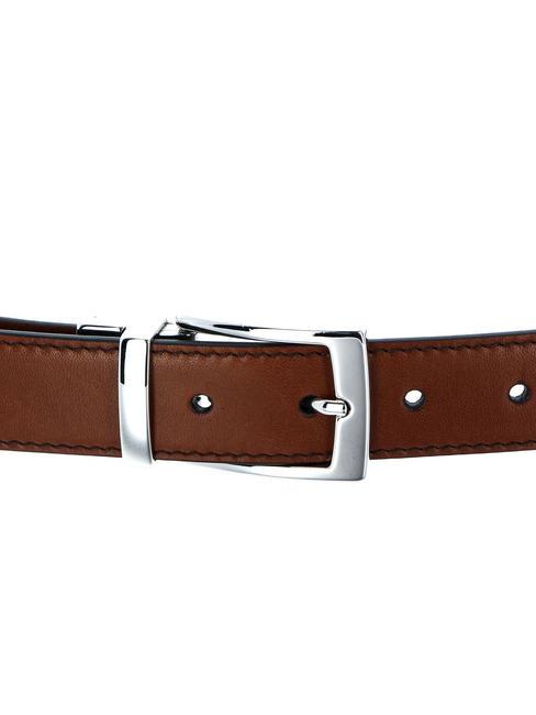 BRUNELLESCHI Double-sided leather belt marr / nepal - Belts