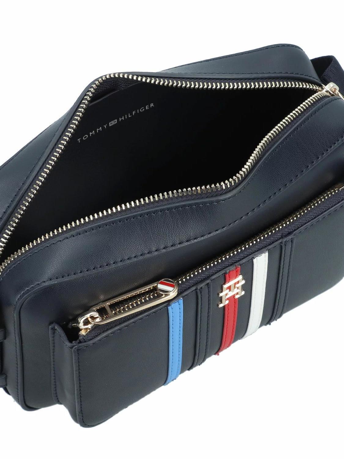 Tommy Hilfiger Iconic Tommy Shoulder Bag Space Blue - Buy At  