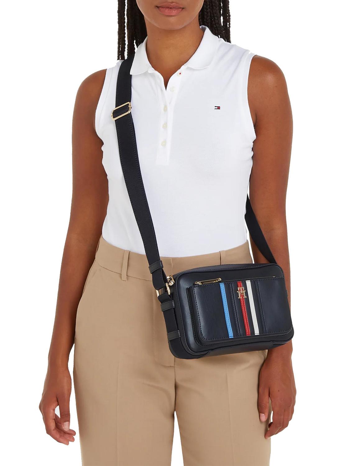 Tommy Hilfiger Iconic Tommy Shoulder Bag Space Blue - Buy At  