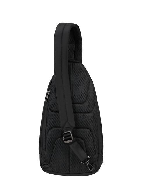 SACKSQUARE  One shoulder backpack BLACK - Laptop backpacks