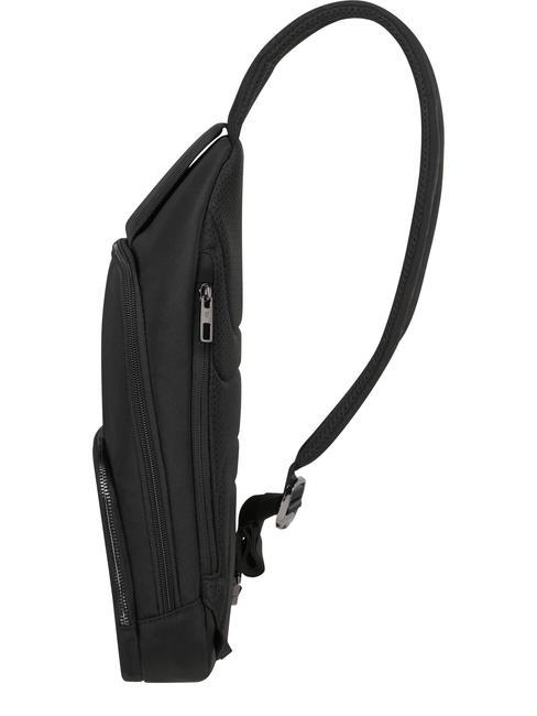 SACKSQUARE  One shoulder backpack BLACK - Laptop backpacks