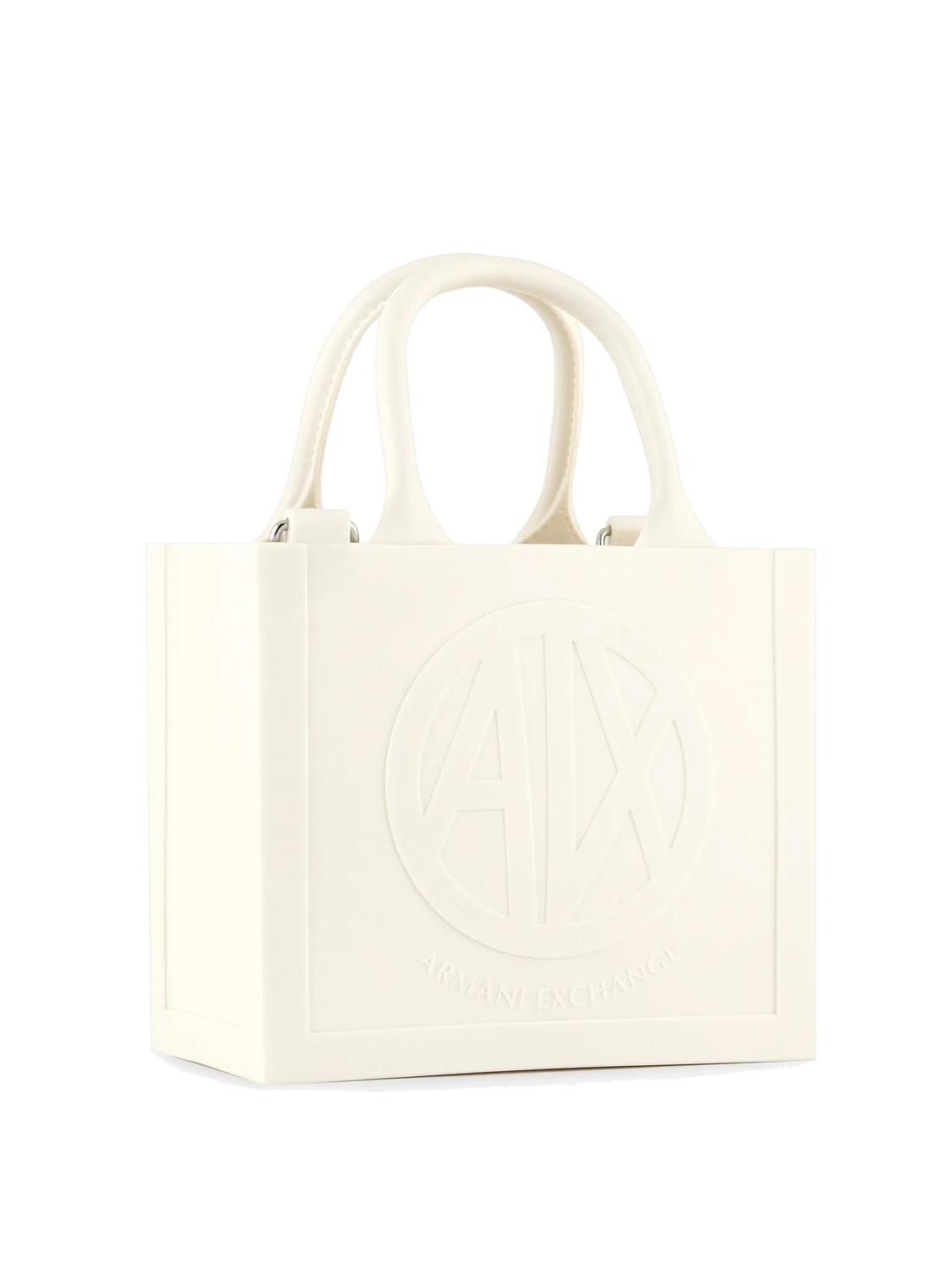 Armani Exchange Milky S Small Rubber Bag With Shoulder Strap